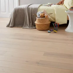 Parquet contrecollé clipsable Hothan M en chêne huilé naturel-GoodHome Best