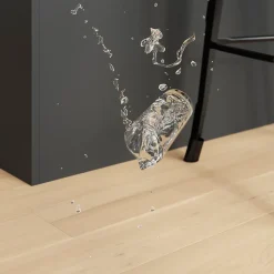 Parquet contrecollé clipsable Lulea L en chêne huilé naturel compatible pièces humides-GoodHome Online