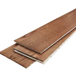 Parquet contrecollé clipsable Skara XXL en chêne huilé brun rustique-GoodHome Sale