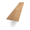 Parquet contrecollé clipsable bâton rompu en chêne marron rustique mat l.13,9 x L.80 cm x ép.14 mm- New