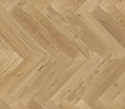 Parquet contrecollé clipsable bâton rompu en chêne marron rustique mat l.13,9 x L.80 cm x ép.14 mm- New