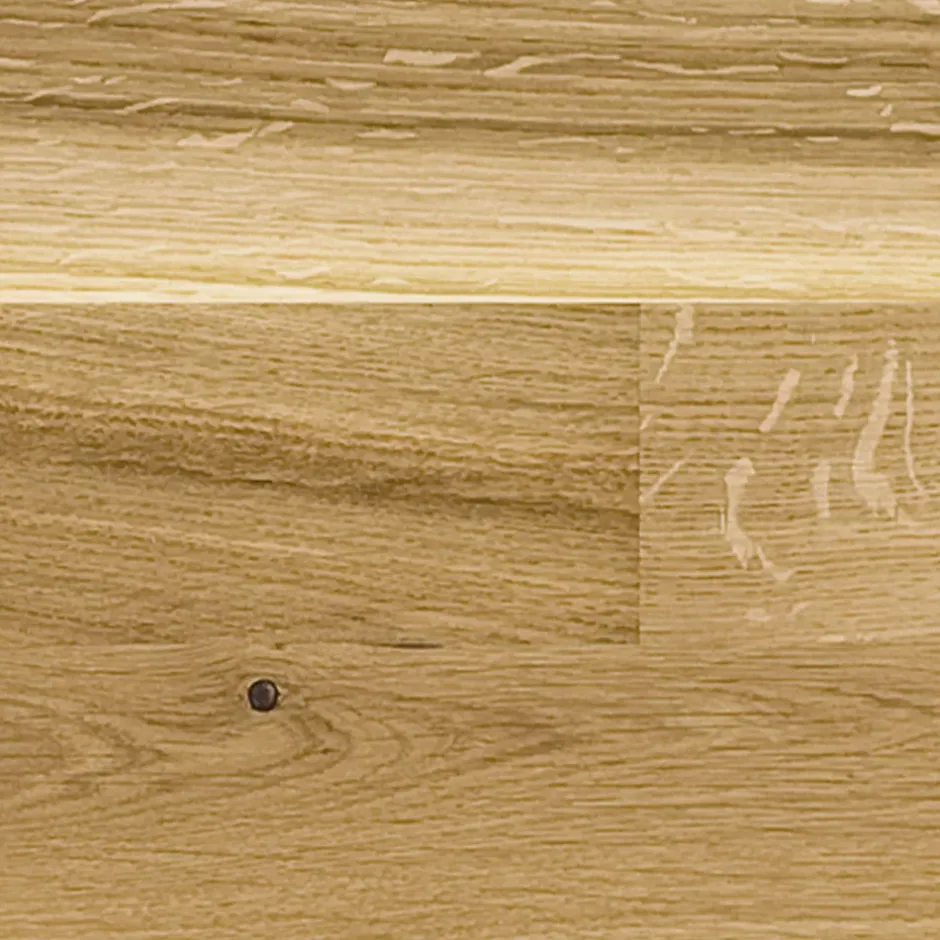 GoodHome Parquet contrecollé clipsable Elkins XXL en chêne verni aspect naturel