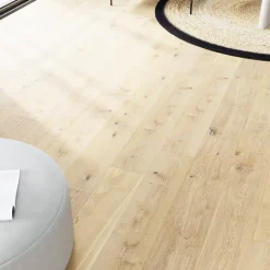 Parquet contrecollé clipsable Lulea XL en chêne vernis naturel rustique-GoodHome