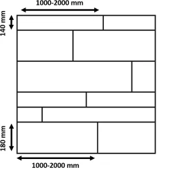 GoodHome Parquet contrecollé clipsable Marigny XL 200 cm en chêne français verni blond