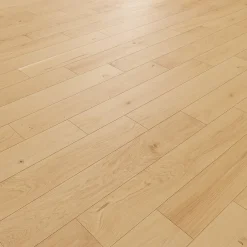 GoodHome Parquet contrecollé clipsable blond mat l.18 x L.109,2cm x ép. 14mm , Visby
