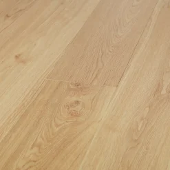 GoodHome Parquet contrecollé clipsable Visby XL en chêne huilé blond