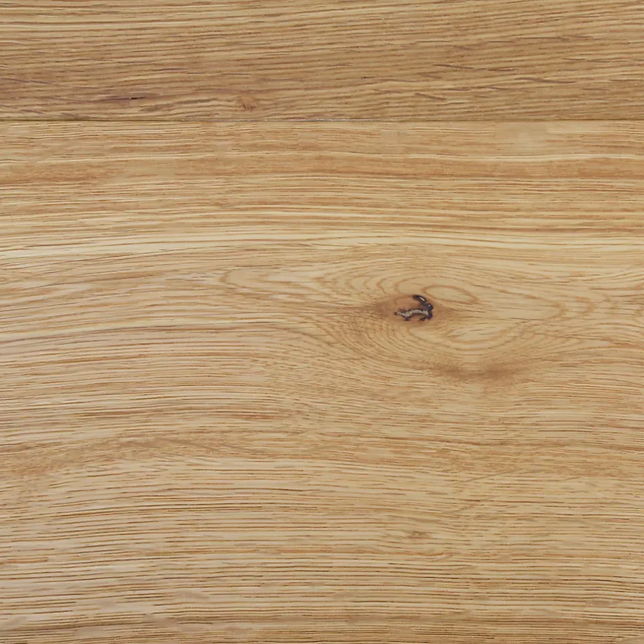 GoodHome Parquet contrecollé clipsable Visby XL en chêne huilé blond