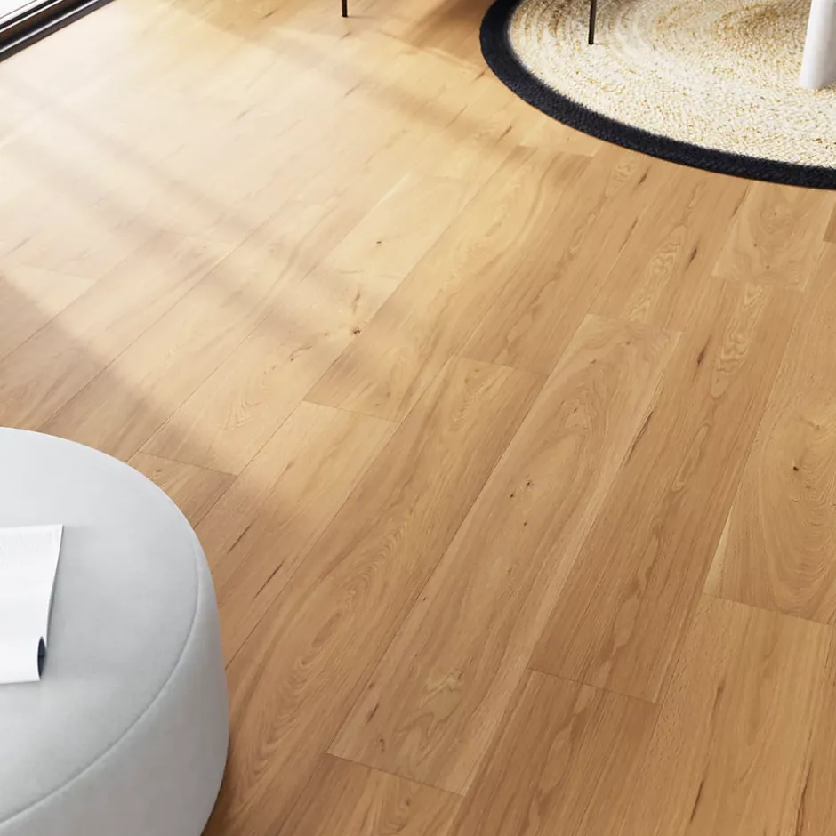 GoodHome Parquet contrecollé clipsable Visby XL en chêne huilé blond
