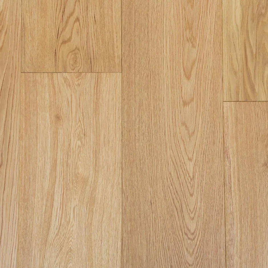 GoodHome Parquet contrecollé clipsable Visby XL en chêne huilé blond