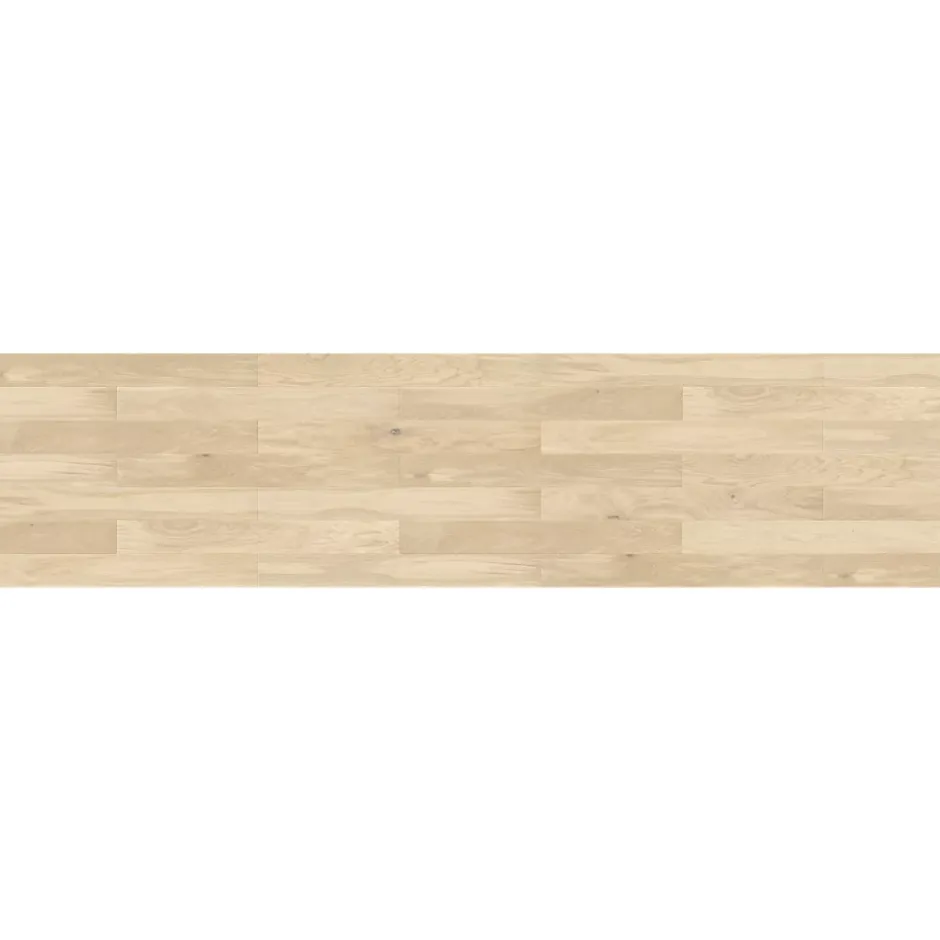 GoodHome Parquet contrecollé clipsable beige chaud mat l.13 x L.109,2cm x ép. 14mm , Lulea