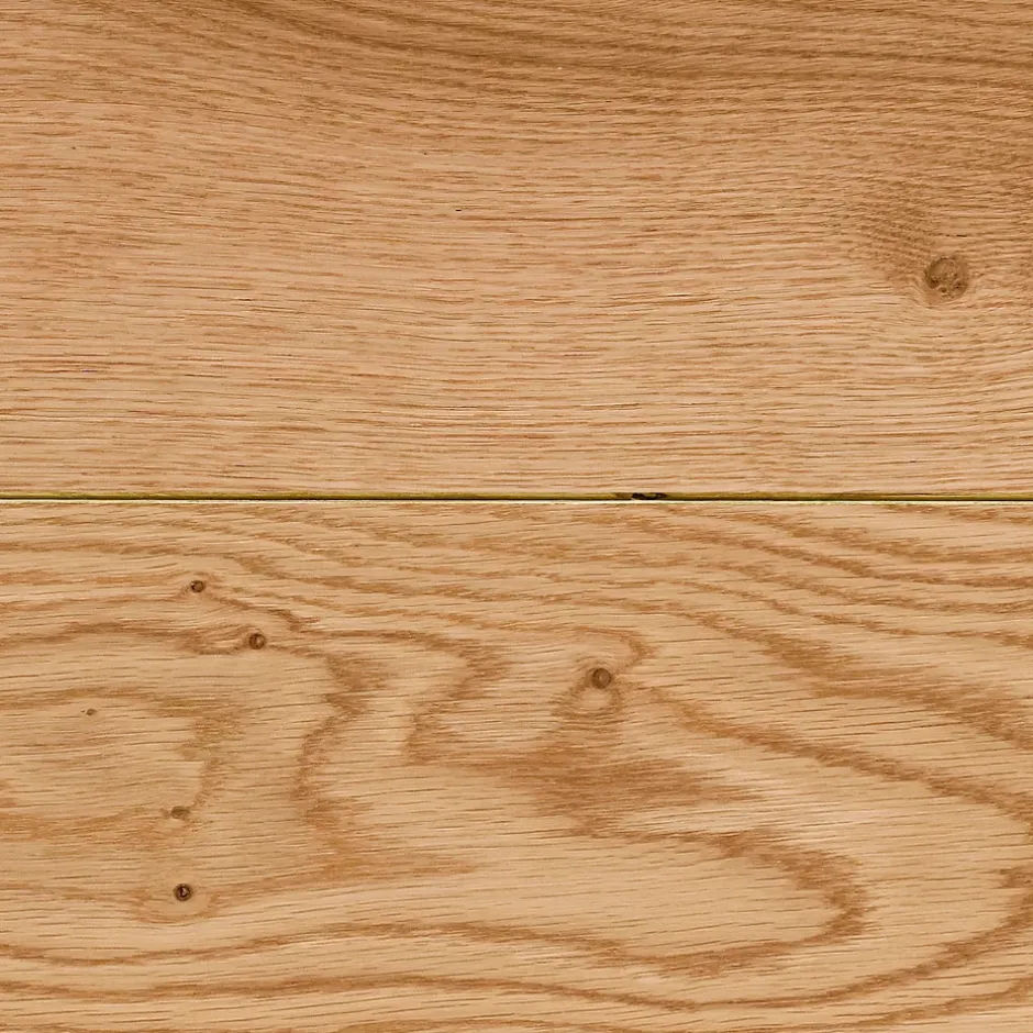 GoodHome Parquet contrecollé clipsable Marigny L 119 cm en chêne français verni blond