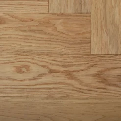 Parquet contrecollé clipsable Visby bâtons rompus en chêne huilé blond-GoodHome Clearance