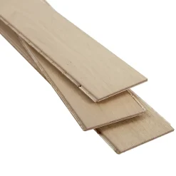 GoodHome Parquet contrecollé clipsable Lulea bâtons rompus en chêne huilé coloris naturel