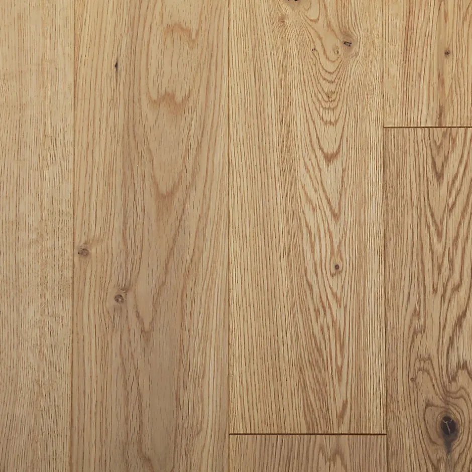 Parquet contrecollé clipsable Visby M en chêne huilé blond-GoodHome Best