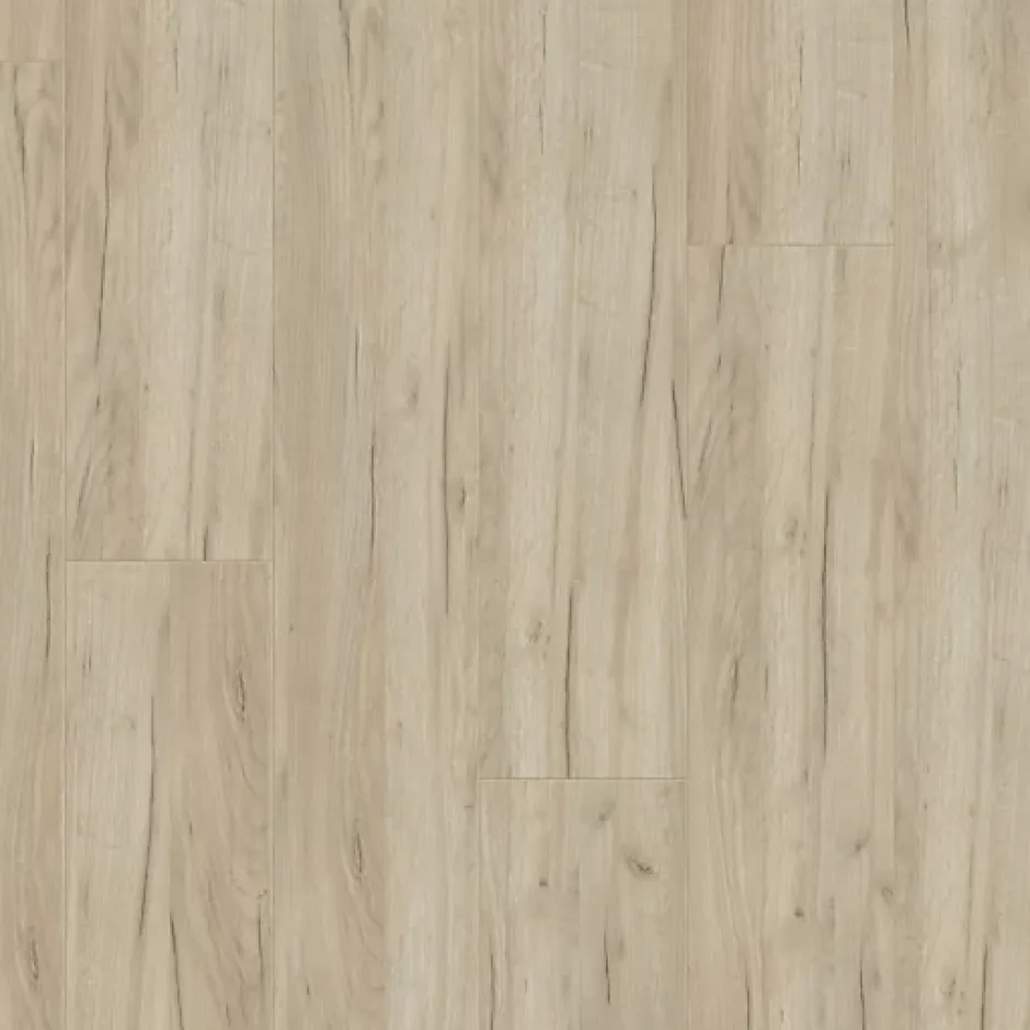 Décoweb Parquet flottant Stratifié - Cuisine et salle de bain - Lames larges - Chêne Tahiti - Paquet de 1,507 m²