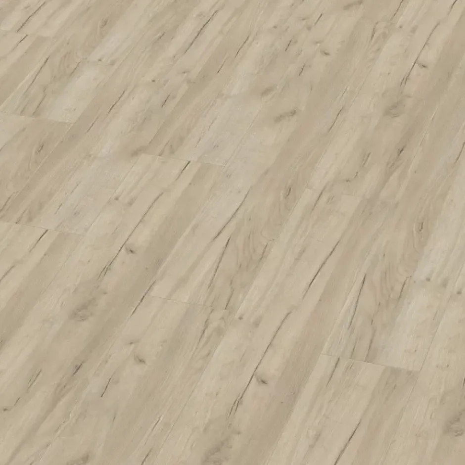 Décoweb Parquet flottant Stratifié - Cuisine et salle de bain - Lames larges - Chêne Tahiti - Paquet de 1,507 m²