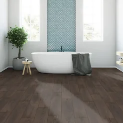 Parquet flottant Stratifié - Cuisine et salle de bain - Lames larges - Chêne Cocoa - Paquet de 1,507 m²-Décoweb Online