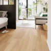 Parquet massif à clipser Lulea M en chêne verni naturel-GoodHome Clearance