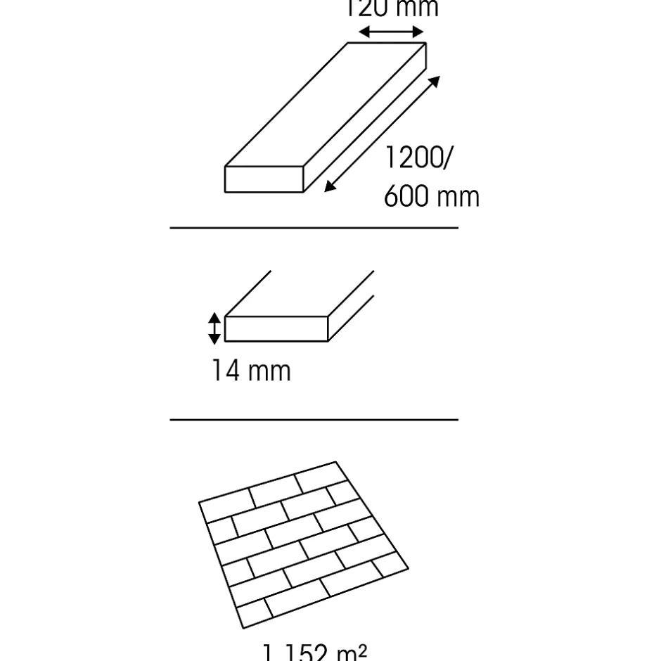 Parquet massif à coller Dryby M en frêne huilé brun compatible pièces humides-GoodHome Online