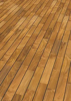 Parquet massif à coller Pattani S pont de bateau en teck