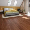 Parquet massif à coller Skara S en chêne verni brun-GoodHome Best