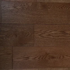 Parquet massif à coller Skara L en chêne verni brun-GoodHome Sale