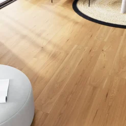 GoodHome Parquet massif à coller Visby XL en chêne huilé blond