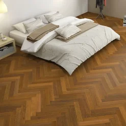 Parquet Massif Bois de Merbau Verni Baton Rompu - 15x90x540mm - 0,583 m²-Woodbord Clearance