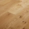 GoodHome Parquet massif clipsable Ystad L en chêne huilé blond