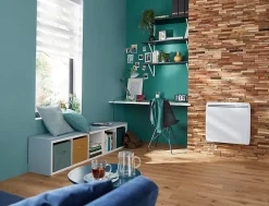 GoodHome Parquet massif clipsable Ystad L en chêne huilé blond