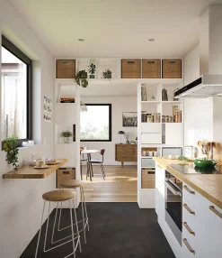 GoodHome Parquet massif clipsable Ystad L en chêne huilé blond