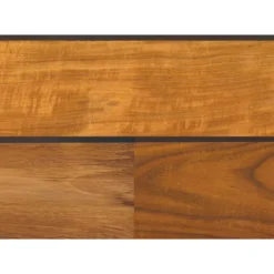 Parquet pont de bateau avec joint de PU intégré en teck indonésien massif INES-Aelle Carrelage Outlet