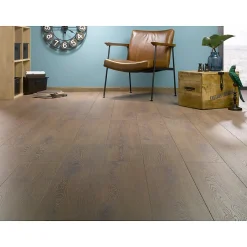 Parquet stratifié 8 mm CHENE NOISETTE - OSMOZE-Eiffel art construction Discount