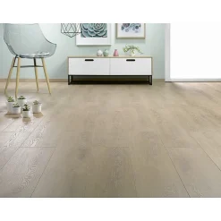 Parquet stratifié 12 mm CHENE AMANDE SOLID PLUS-Eiffel art construction Best