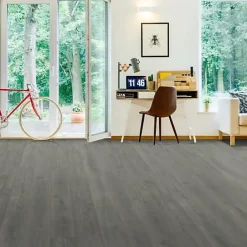 Parquet Stratifié KronoSwiss - Chêne naturel Coal - Clic 5G - Paquet de 2,131 m²-Décoweb Hot