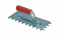 Peigne 28 cm manche caoutchouc ouvert demi lune - Peigne manche caoutchouc 15-Raimondi Online