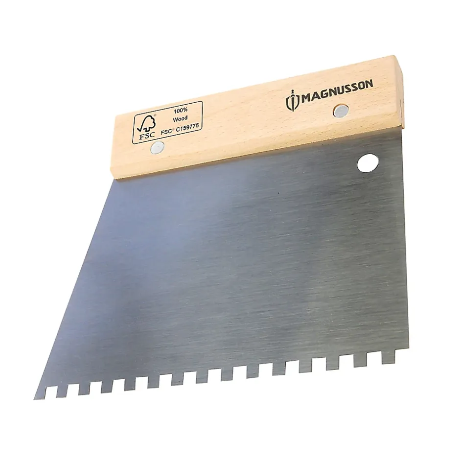 Peigne à colle carrelage 18cm U 6mm-Magnusson New