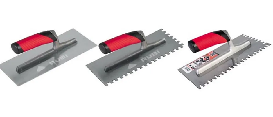 Rubi Peigne manche FLEX ouvert - Denture : 10 x 10 mm