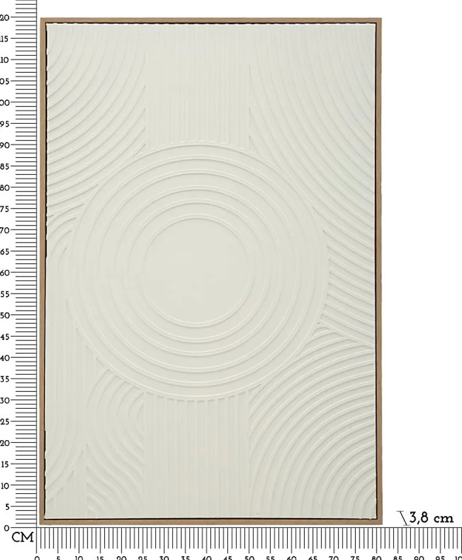 Peinture sur toile avec cadre cm 80x3,8x120-Mauro Ferretti Best