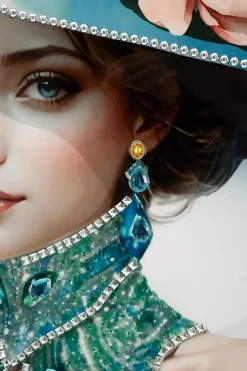 Peinture sur toile laquée avec cadre 62x4x92 cm-Mauro Ferretti Discount