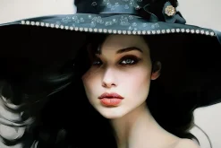 Peinture sur toile laquée avec cadre 62x4x92 cm-Mauro Ferretti Best