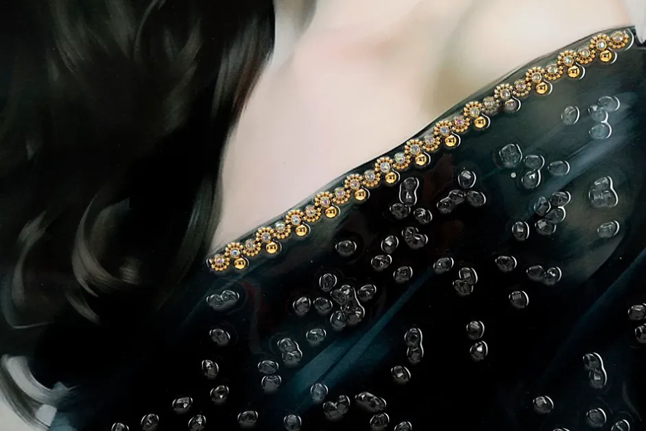 Peinture sur toile laquée avec cadre 62x4x92 cm-Mauro Ferretti Best