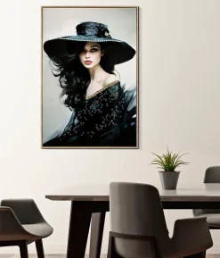 Peinture sur toile laquée avec cadre 62x4x92 cm-Mauro Ferretti Best