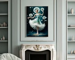 Mauro Ferretti Peinture sur toile laquée avec cadre 72x4x102 cm