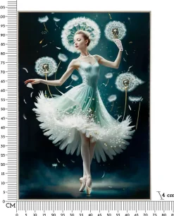 Mauro Ferretti Peinture sur toile laquée avec cadre 72x4x102 cm