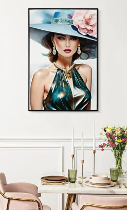 Mauro Ferretti Peinture sur toile laquée avec cadre 62x4x92 cm