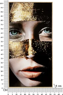 Peinture sur toile laquée avec cadre 52x4x102 cm-Mauro Ferretti Sale