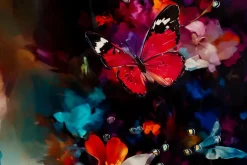 Mauro Ferretti Peinture sur toile laquée avec cadre 62x4x92 cm