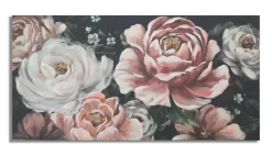 Peinture sur toile multicolore fleurs cm 120x3,7x60-Mauro Ferretti Best