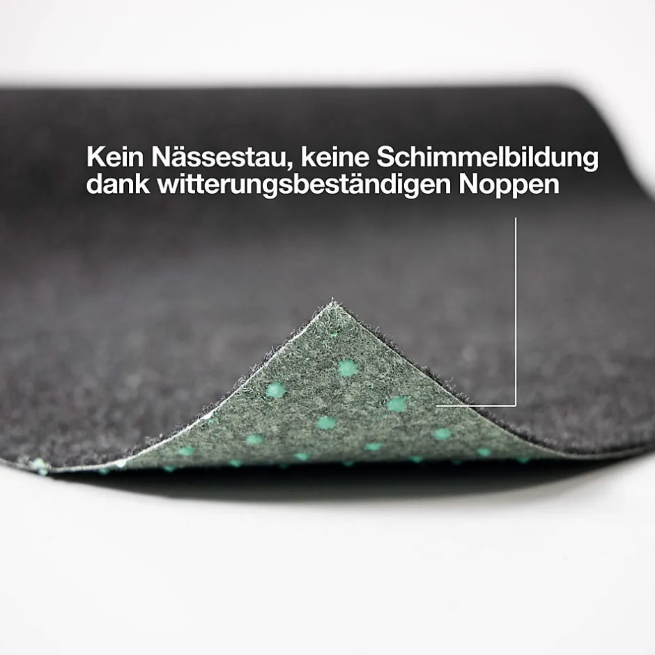 Floordirekt Pelouse synthétique Farbwunder Pro Noir 133 x 600 cm